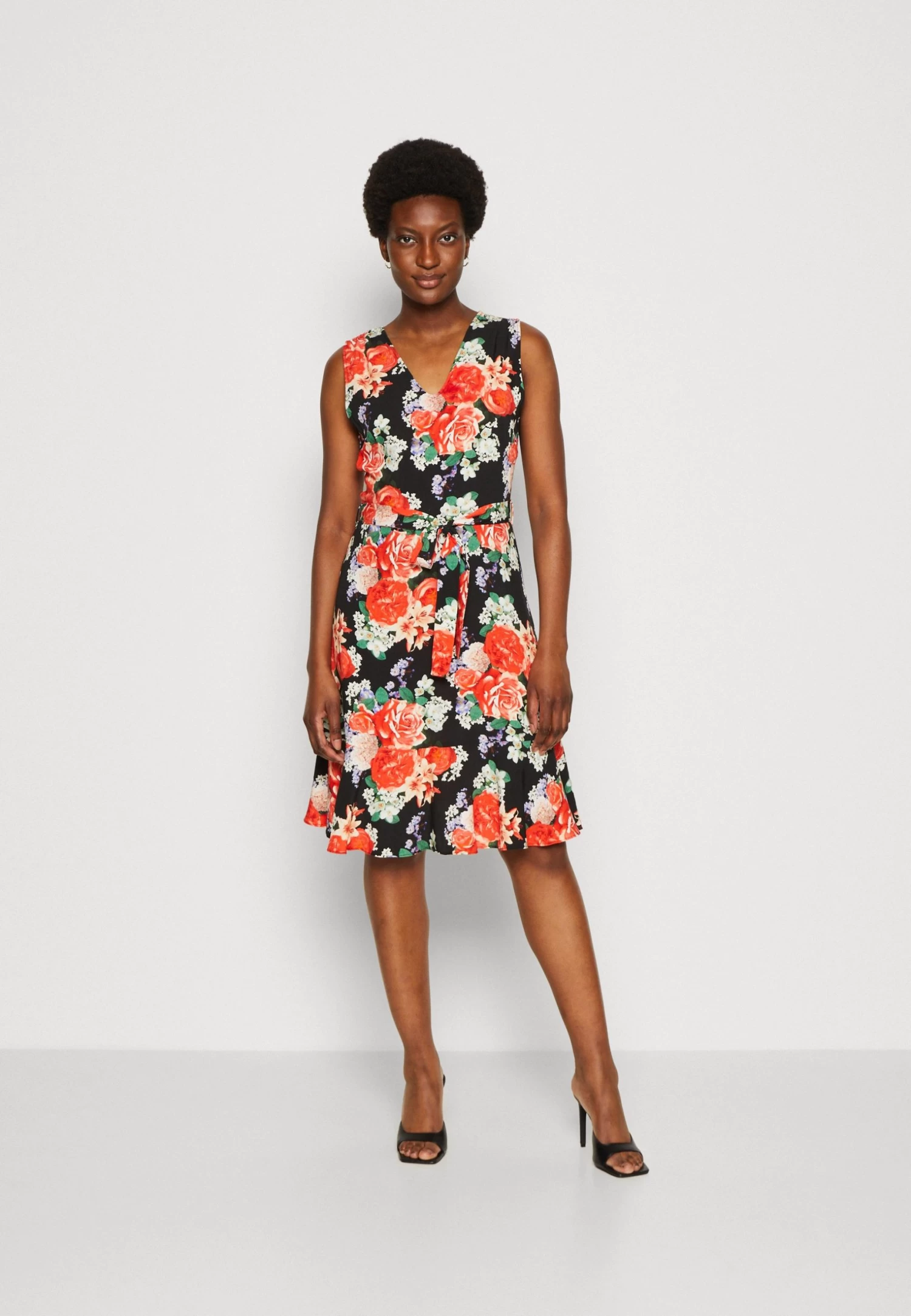 Anna Field Vestido Informal - Black/Red 3 Anna Field Vestido Informal - Black/Red