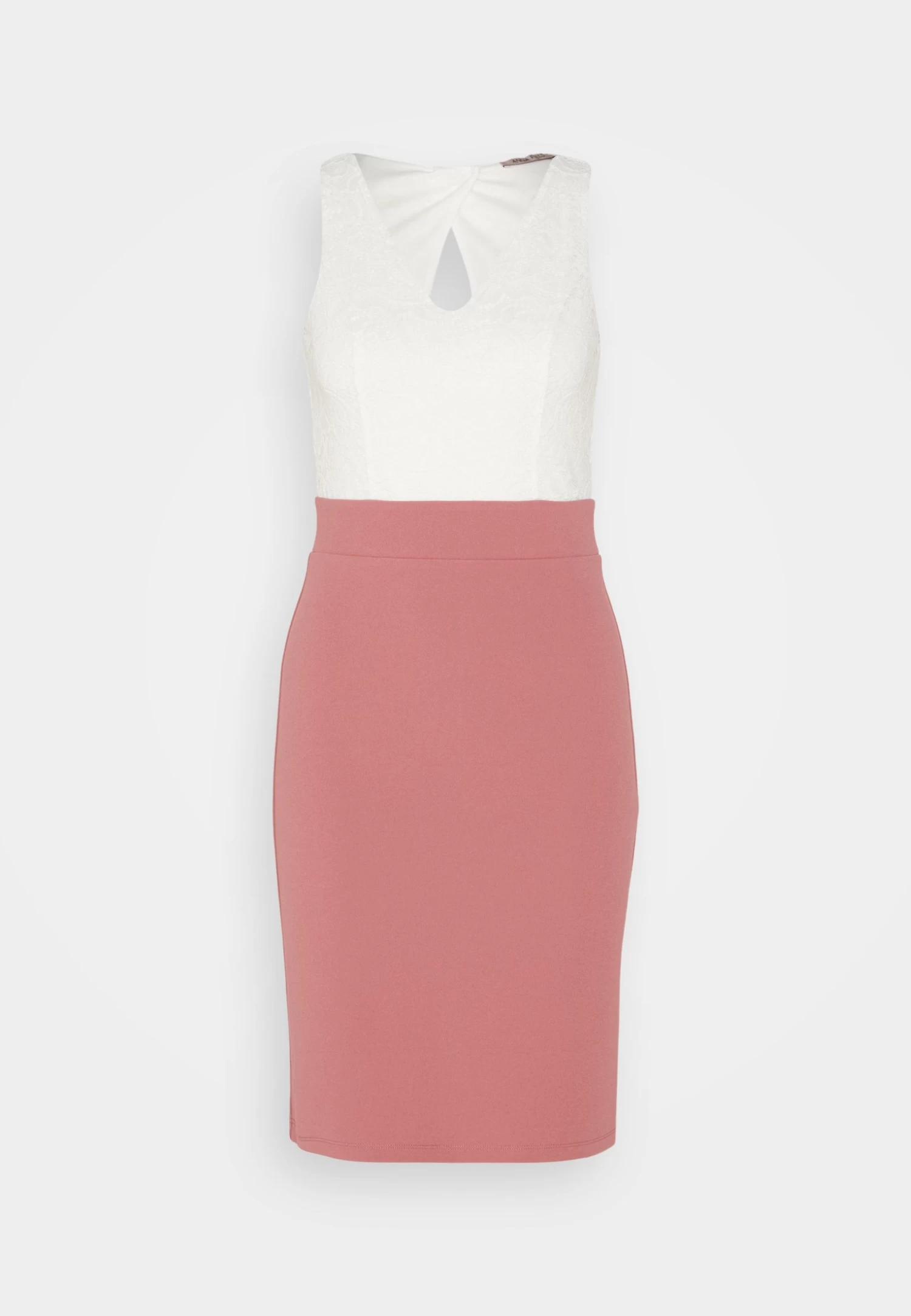 Anna Field Vestido Ligero - White/Pink 7 Anna Field Vestido Ligero - White/Pink - Imagen 5