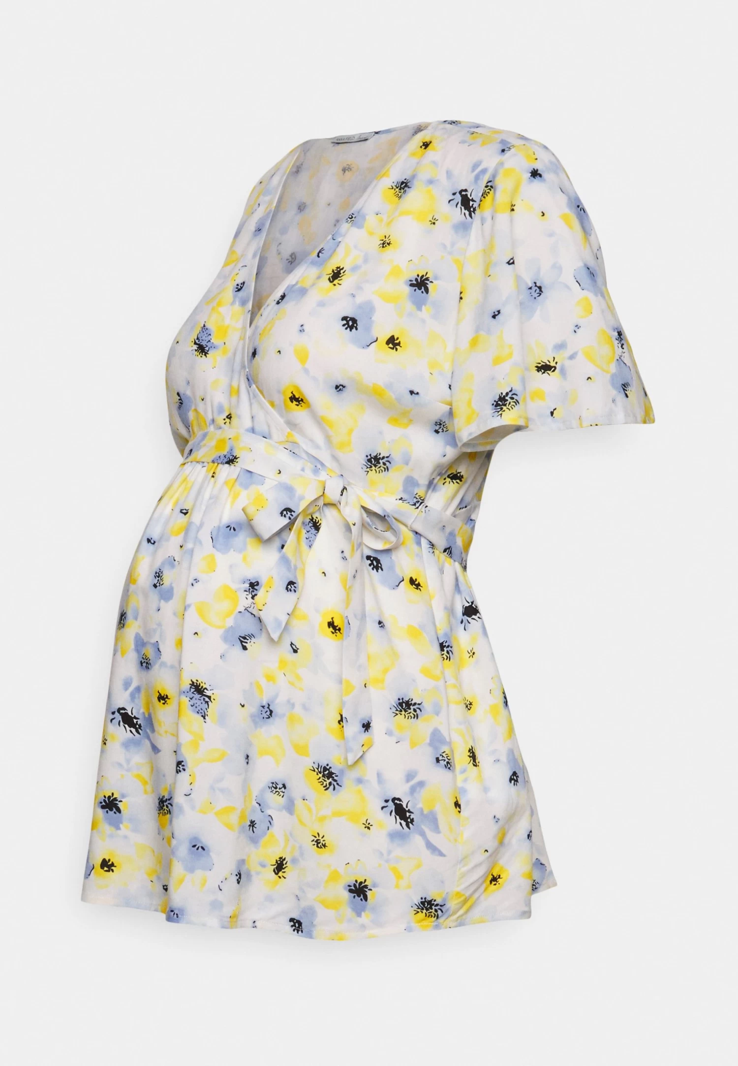 Blusa - White/Light Blue 6 Blusa - White/Light Blue - Imagen 4