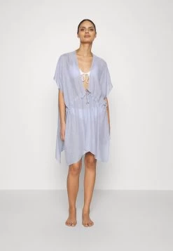 Anna Field Printed Short Kimono / 606 - Khaki_003 - Off-White - Complementos De Playa - 502 - Blue