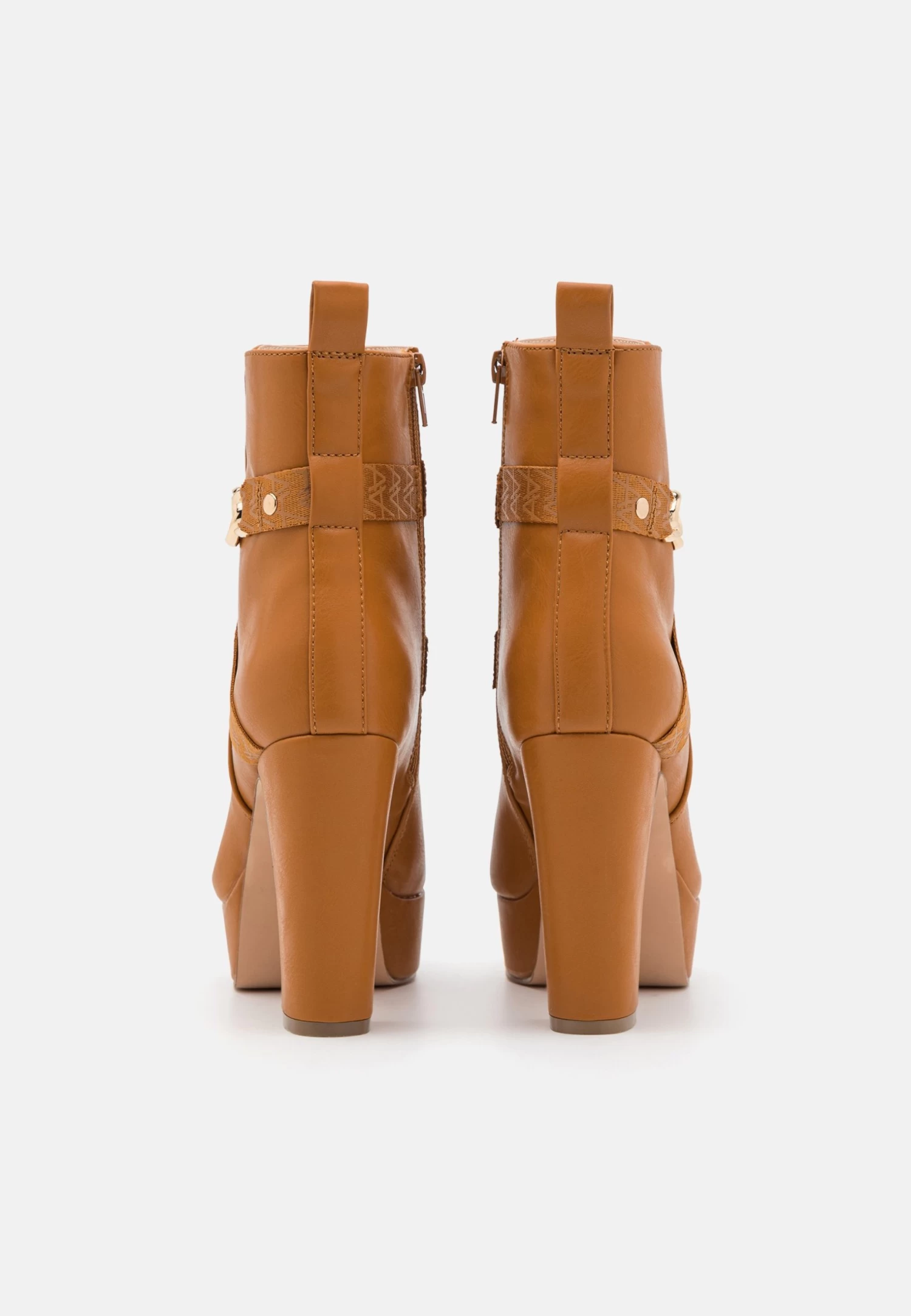 Anna Field Botines Con Plataforma - Cognac 6 Anna Field Botines Con Plataforma - Cognac - Imagen 4
