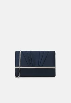 Anna Field Clutch - Dark Blue