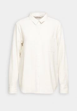 Anna Field Linen-Mix Button Down Blouse - Camisa - Beige -Anna Field bec7ac51b85a455bb1795e44a4db67bf