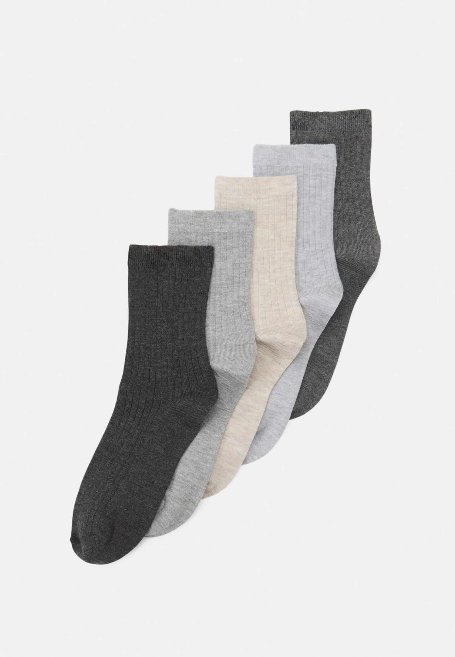 Anna Field 5 Pack - Calcetines - Black/Grey 3 Anna Field 5 Pack - Calcetines - Black/Grey