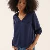 Anna Field Blusa - Dark Blue 2 Anna Field Blusa - Dark Blue -Anna Field cc06b41712354961b329ffea7192b52b