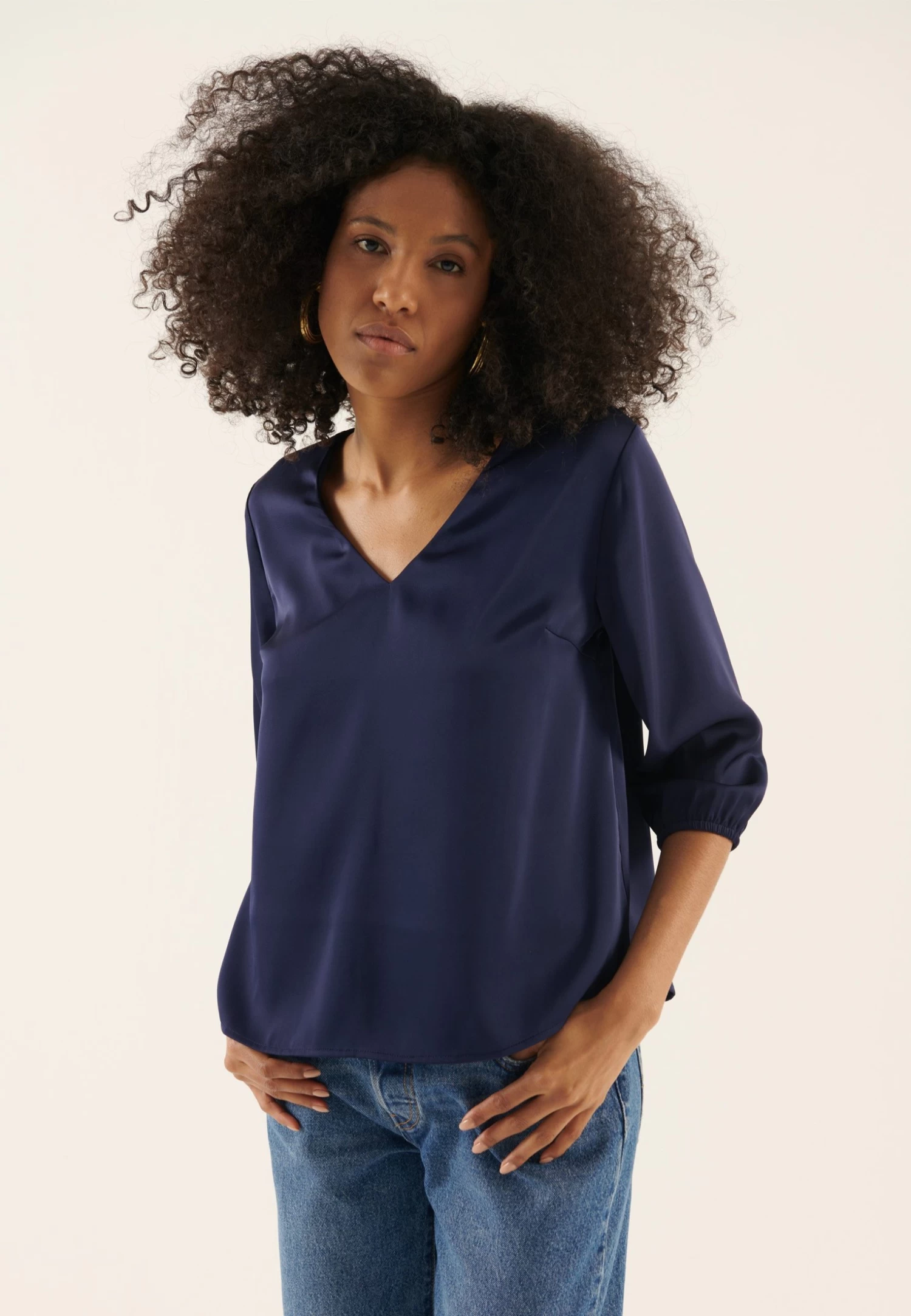Anna Field Blusa - Dark Blue 3 Anna Field Blusa - Dark Blue