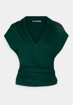 Anna Field Wrap Blouse- Blusa - Dark Green -Anna Field d2f12fa2d395490f98bdb6d211b969ff