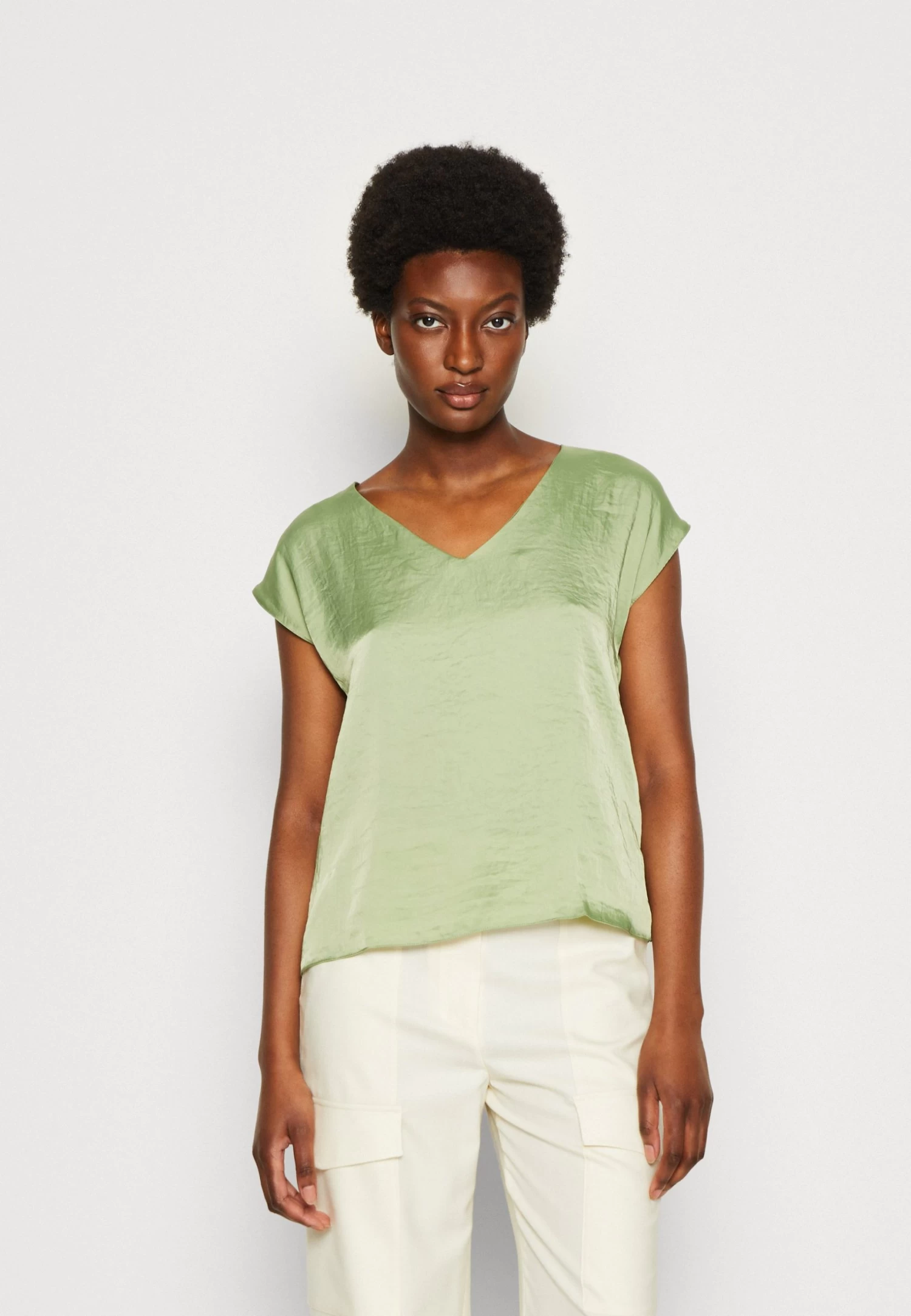 Anna Field Camiseta Básica - Olive 3 Anna Field Camiseta Básica - Olive