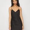 Anna Field Simple Satin Nightie - Camisón - Black