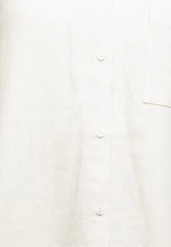 Anna Field Linen-Mix Button Down Blouse - Camisa - Beige -Anna Field d51d81b327bb4cc385bc4493451b4641