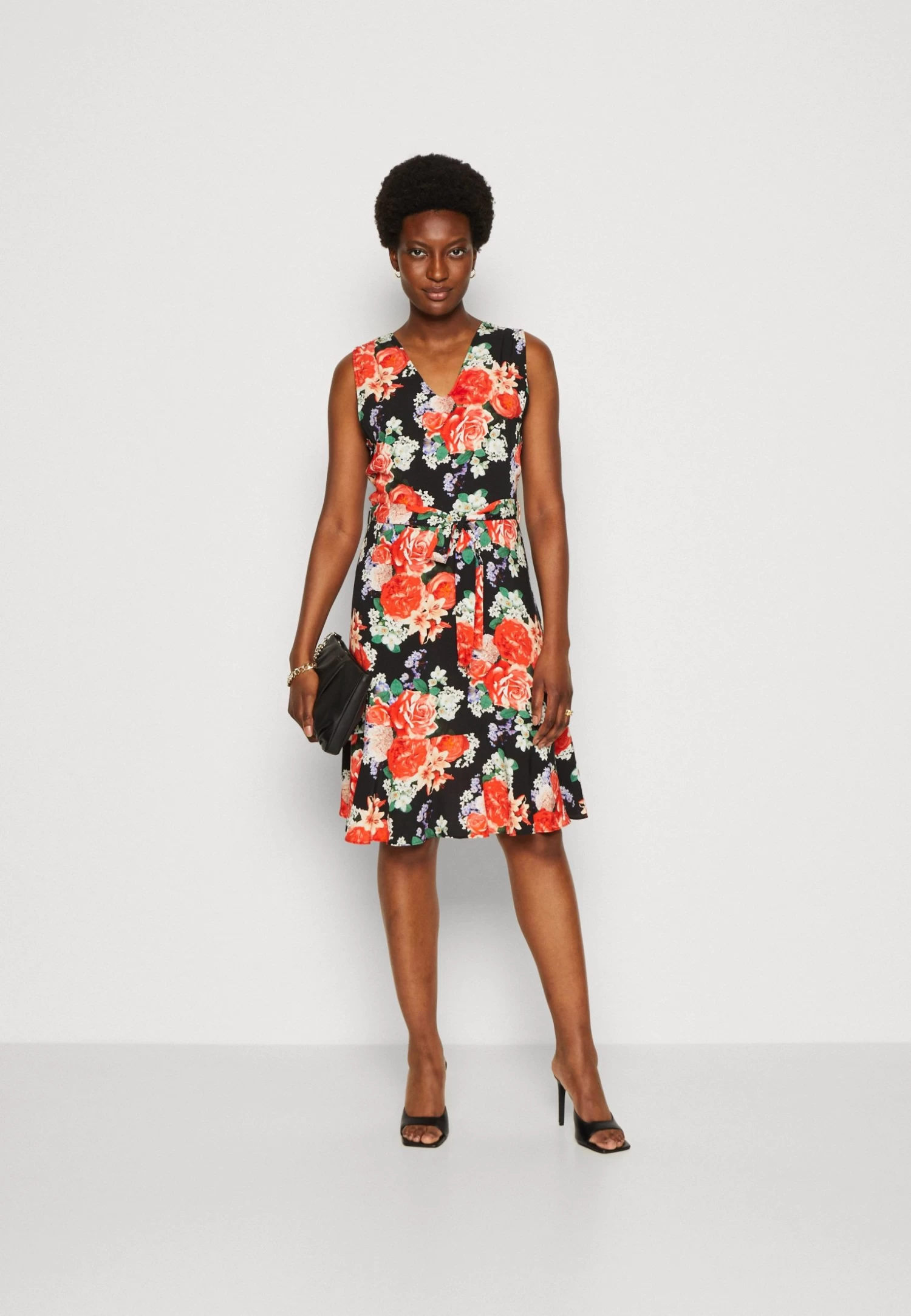 Anna Field Vestido Informal - Black/Red 4 Anna Field Vestido Informal - Black/Red - Imagen 2