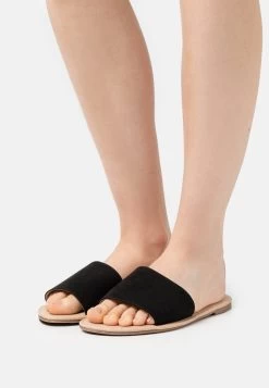 Anna Field 2 Pack - Sandalias Planas - Black/Cognac