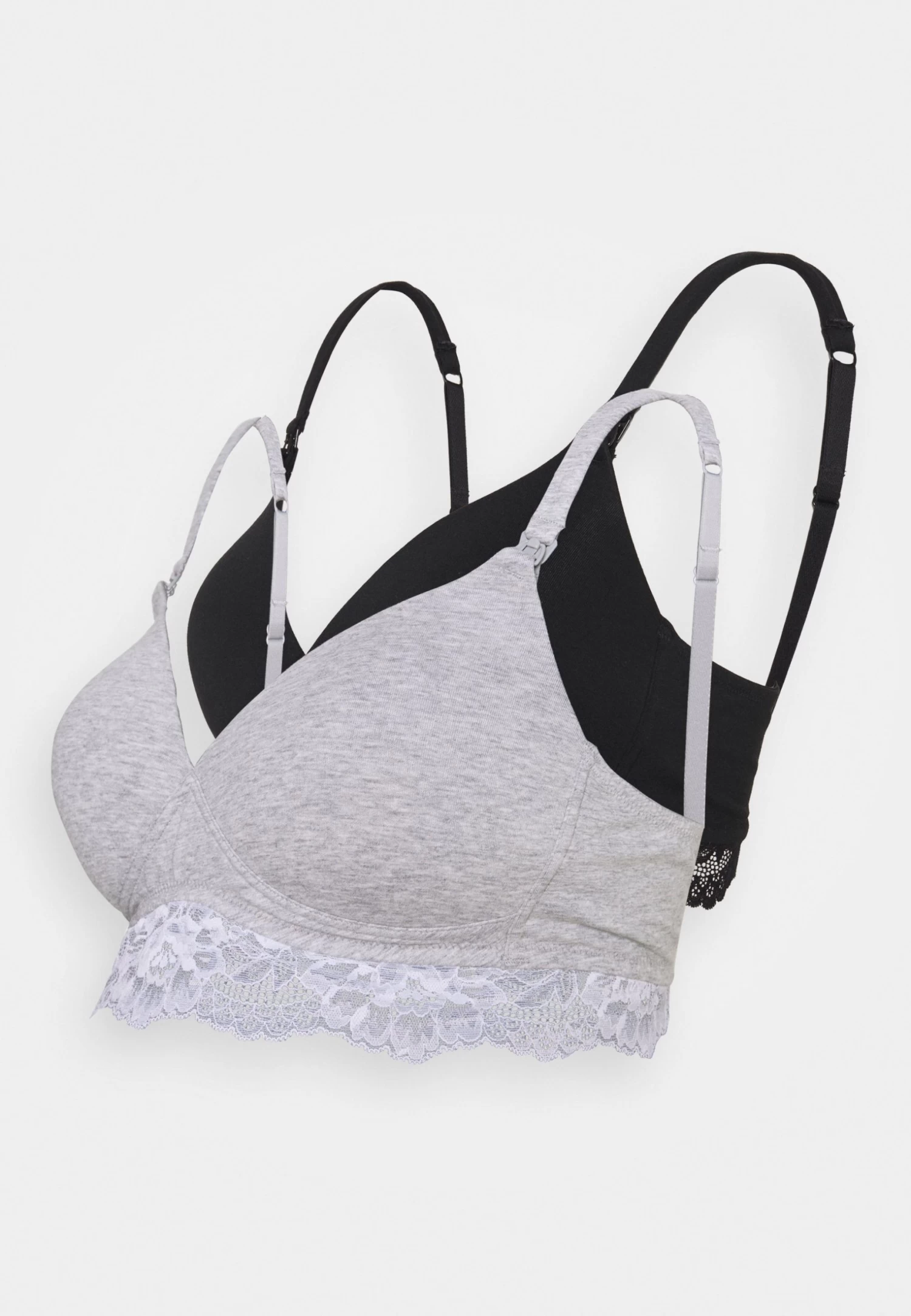Anna Field 2Pp Maternity Bra - Sujetador Básico - Grey 3 Anna Field 2Pp Maternity Bra - Sujetador Básico - Grey