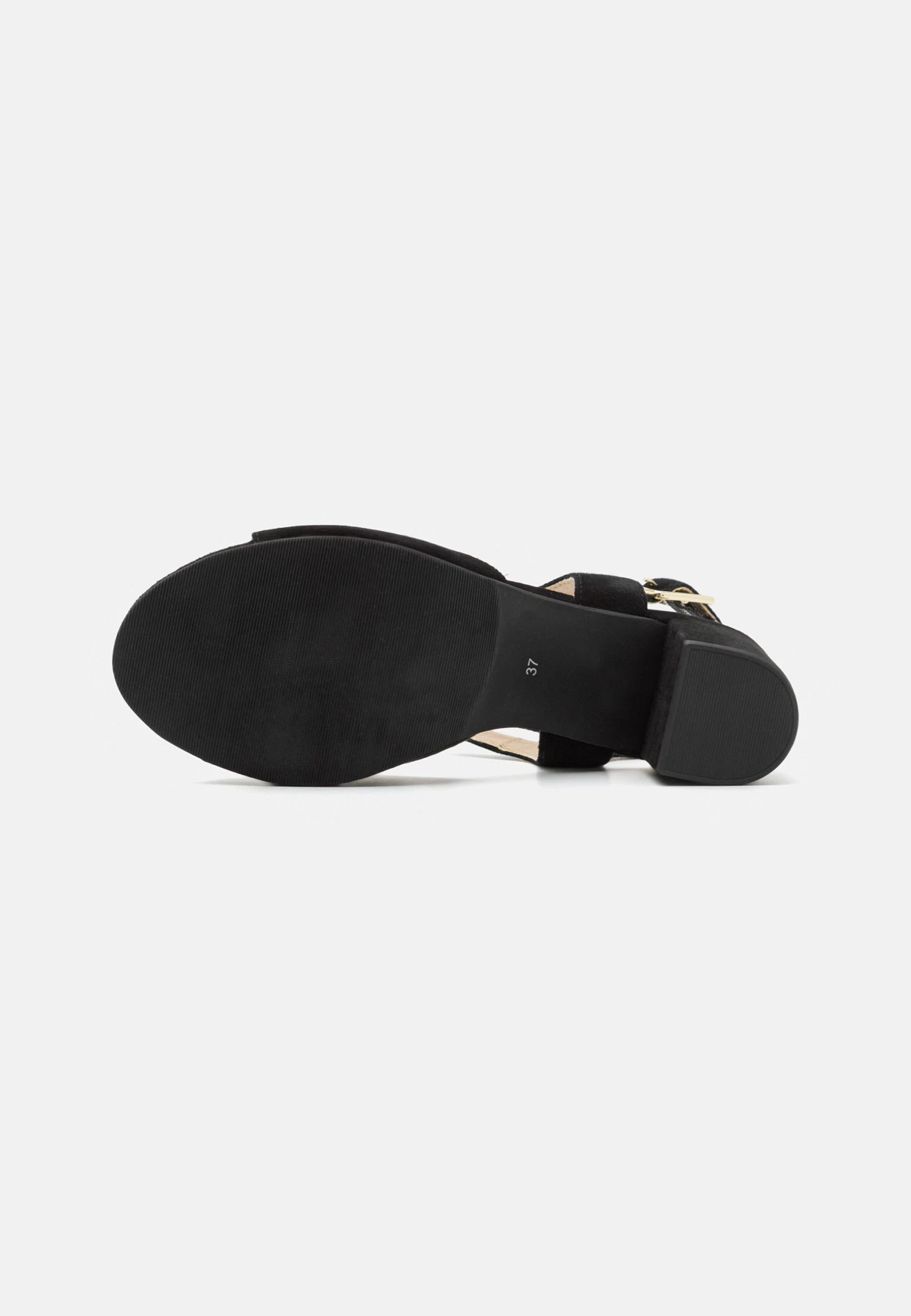 Leather- Sandalias - Black 7 Leather- Sandalias - Black - Imagen 5