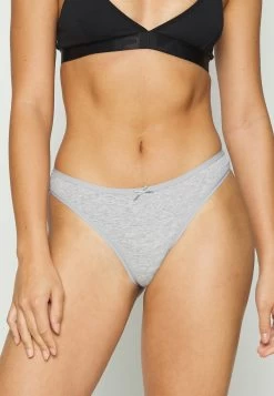 Anna Field Georgina 7Pp Thong Cotton - Tanga - Black/Grey -Anna Field e16abc47a87c45c3a176c2f7fb122131