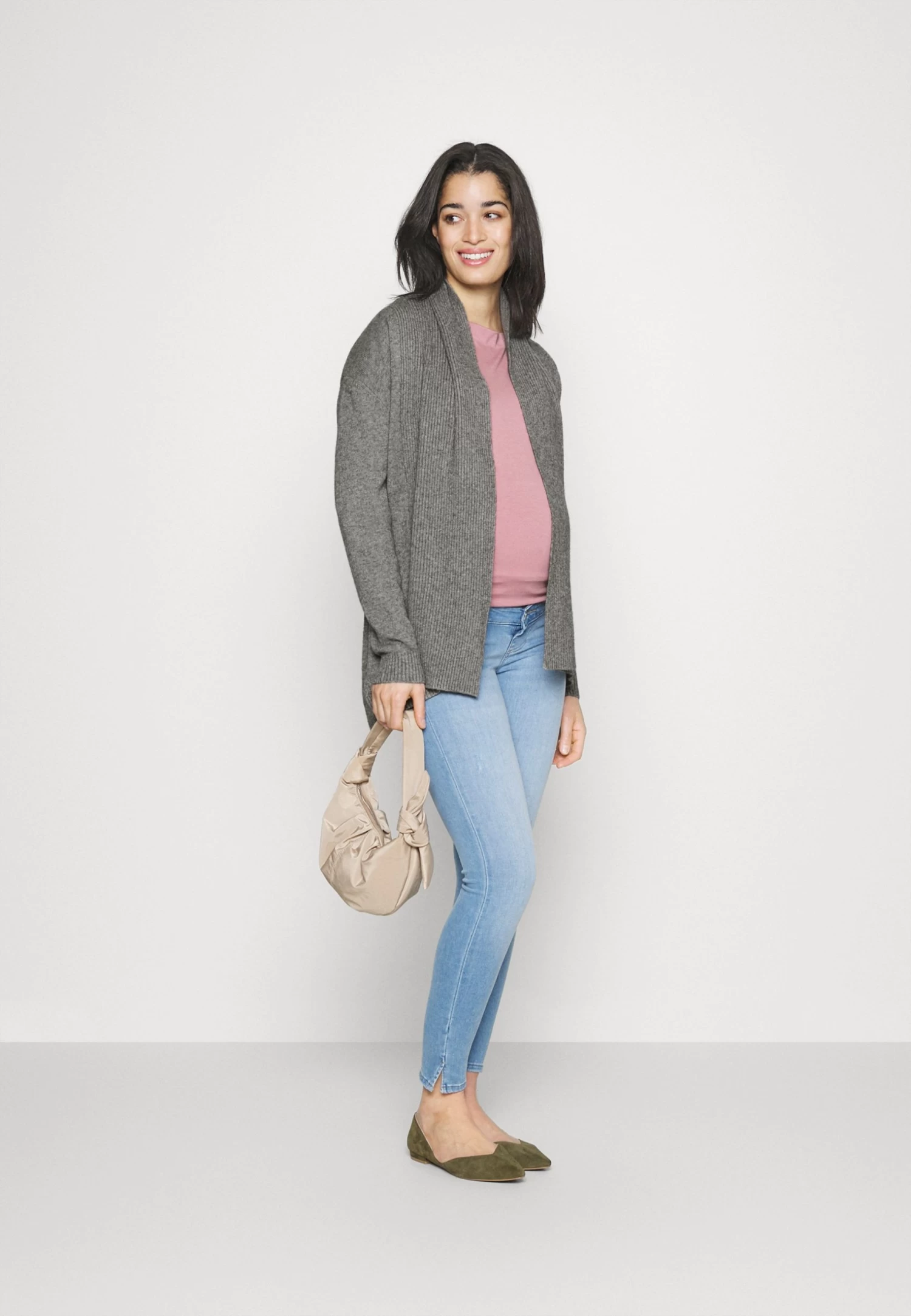 Chaqueta De Punto - Mottled Grey 6 Chaqueta De Punto - Mottled Grey - Imagen 4