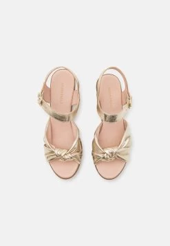 Anna Field Leather - Zuecos - Gold -Anna Field ec8af1ca8c6a4fadb7072e40a09fed58