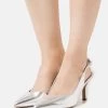 Anna Field Leather - Tacones - Silver -Anna Field f05562cd3307489fbf49287052e6b353