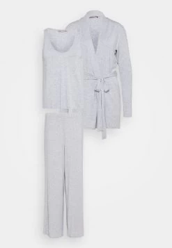 Anna Field 3 Piece Jersey- Pijama - Mottled Light Grey -Anna Field f2dd0cd2d06b4d34bbaf81015ee5a71c