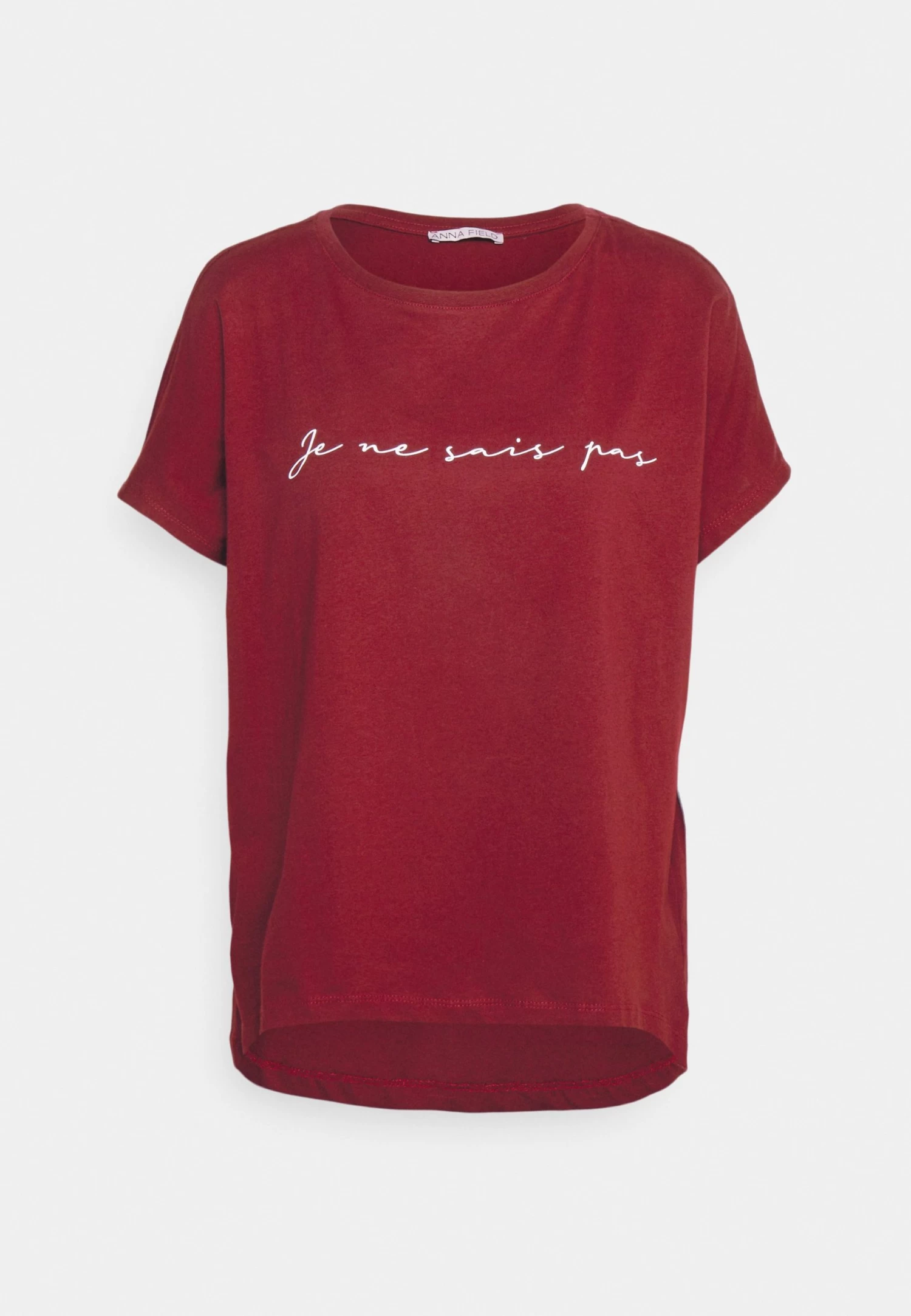 Anna Field Mandala Low To High - Camiseta Estampada - Bordeaux 9 Anna Field Mandala Low To High - Camiseta Estampada - Bordeaux - Imagen 7